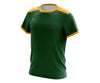 Tactic Jersey - Bottle and Gold - Side